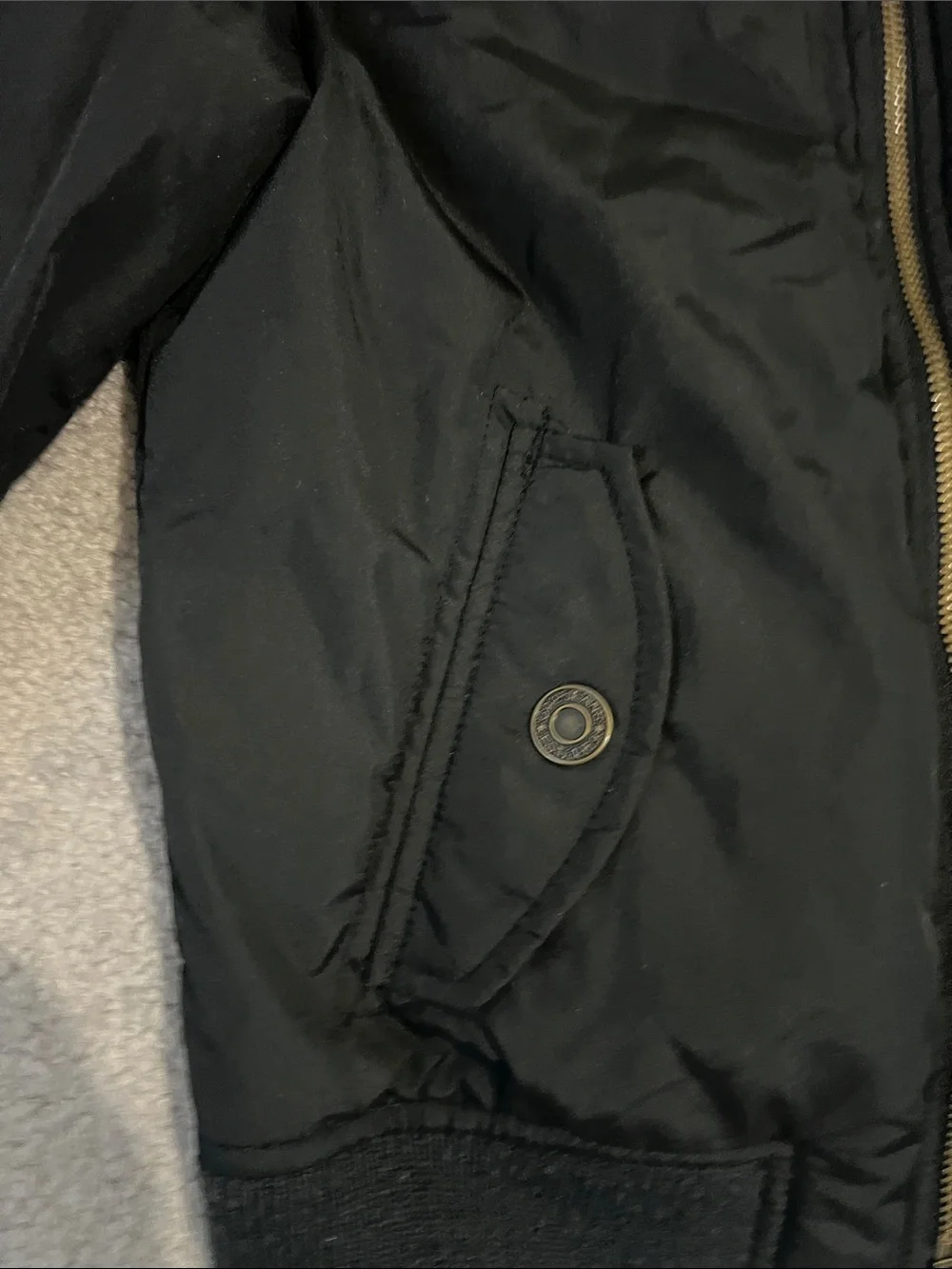GAP Black Men's Bomber Jacket